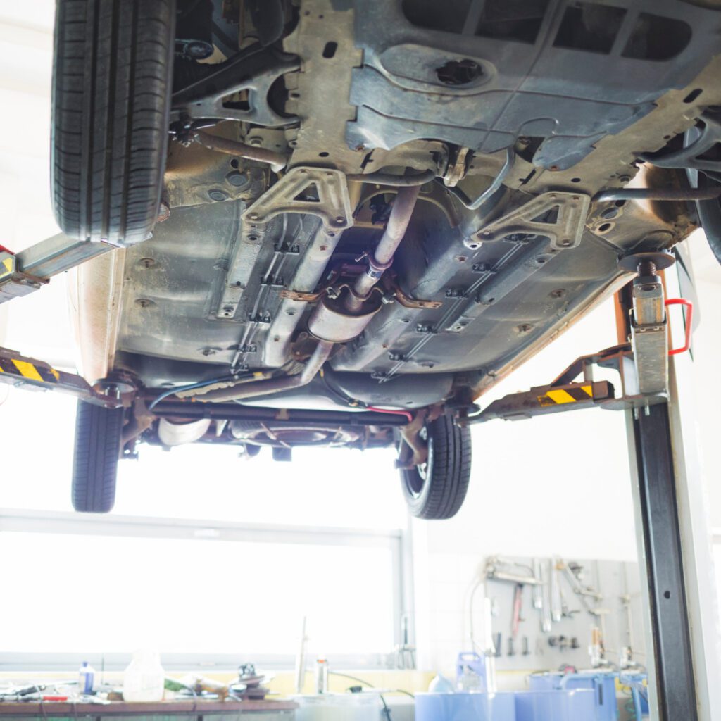 Car undercarriage