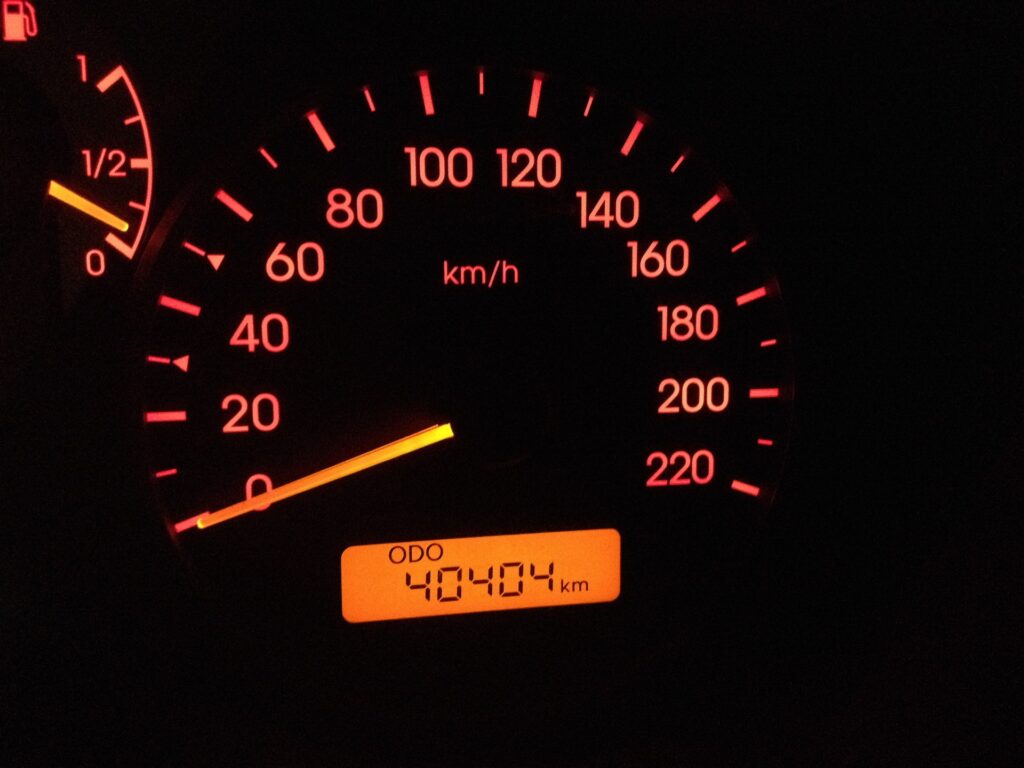 Car odometer 